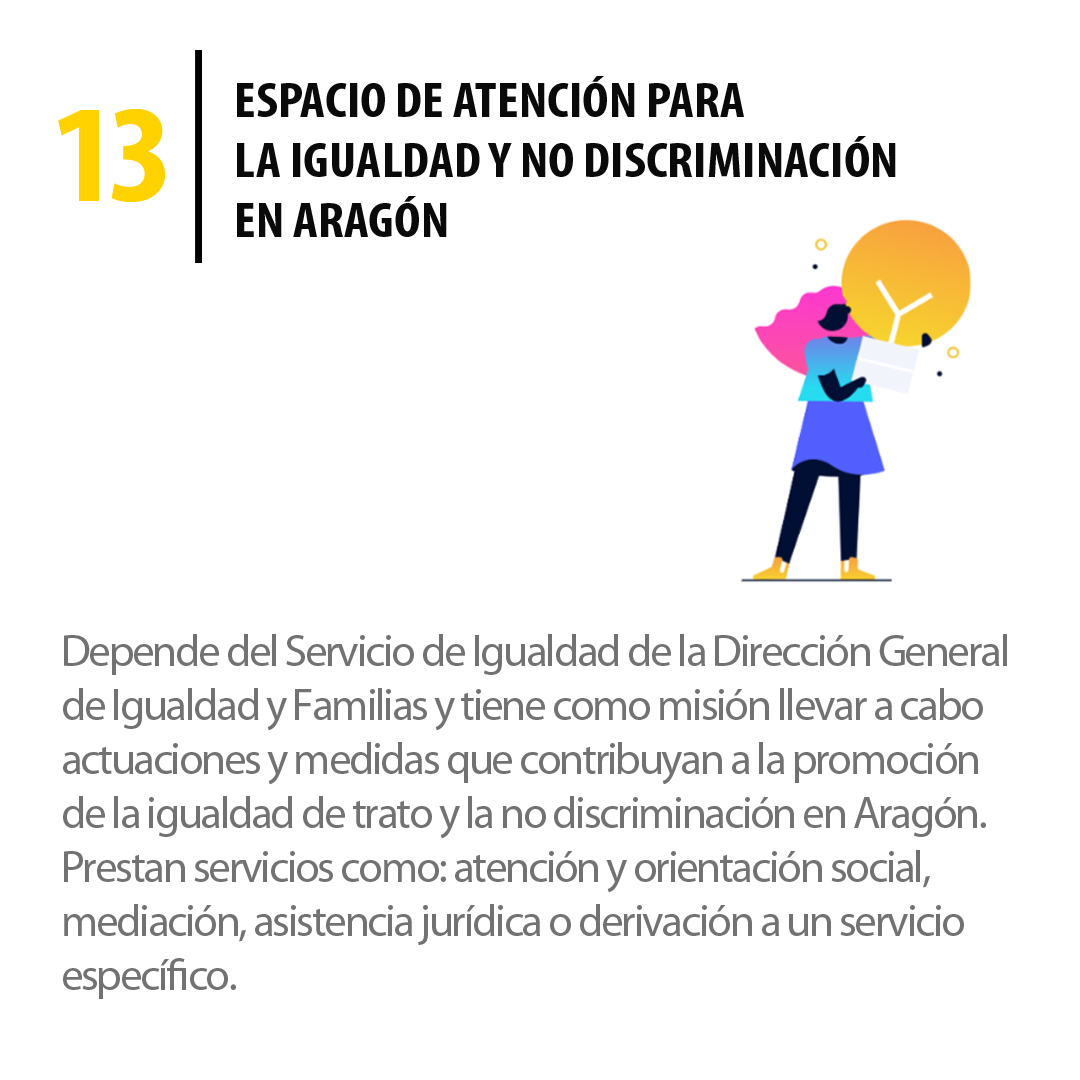  Espacio de Atención para la Igualdad y no Discriminación en Aragón 