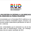 Imagen de un fragmento del texto del manifiesto
