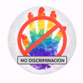 mano con el logo de prohibido